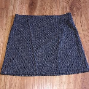 Express Herringbone Skirt XS